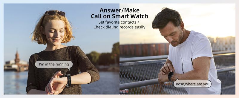 SENBONO Life3 Smart Bluetooth con chiamate e monitoraggio della salute, orologio sportivo impermeabile da donna, per iOS e Android_voghion.com