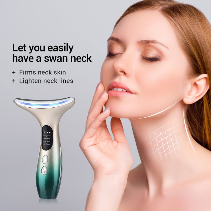 Skønhed hals instrument Hjem nakke massager løft til farve lys øm hud for at fjerne hals linjer skønhed instrument_voghion.com