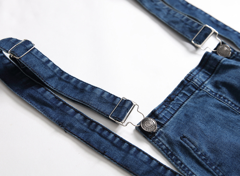 Los pantalones vaqueros de las ligas del dril de algodón de los hombres de la ropa del hombre jadean los mamelucos para los hombres_voghion.com