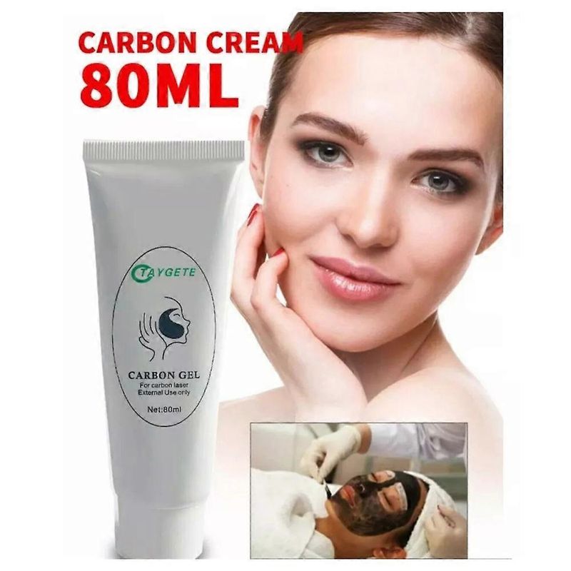 3x Carbon Gel Black Face Cream Mask For Laser Active Nano Toner Skin Rejuvenation Whitening Facial Deep Cleaning Care Tools_voghion.com