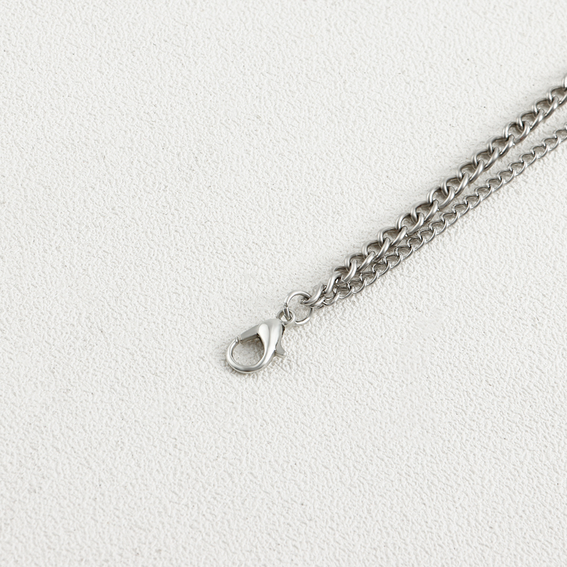 Collier pull Long avec pompon, pendentif Double cercle, longue chaîne, bijoux pour femmes_voghion.com