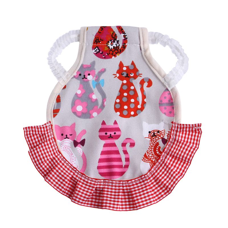Printed Pet Duck Elastic Band, Lace Clothes, Chicken Goose Chest And Back_voghion.com