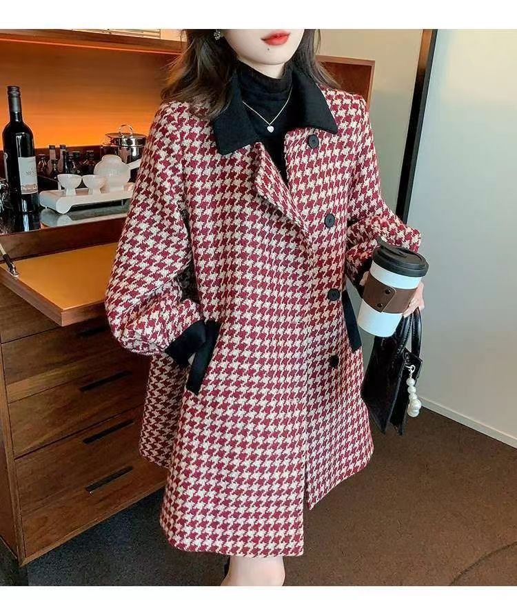 Women's Clothing Women's Clothing 2023 New Mid-Length Wool Coat Thickened Woolen Jacket Women's Winter Wear High-End Small Stature_voghion.com