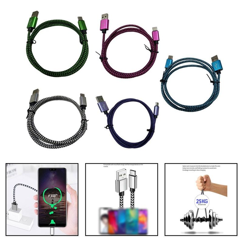 Für Android-Handys Schnellladekabel Datensynchronisationskabel 2.4A Schnellladekabel_voghion.com