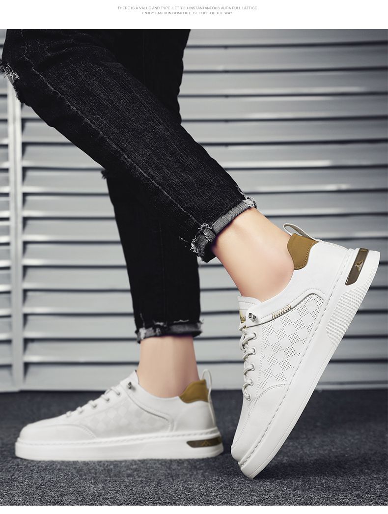 2024 Spring Thin Men's Small White Everything Comfortable Flat Sports Single Fashion With Student Casual Shoes_voghion.com