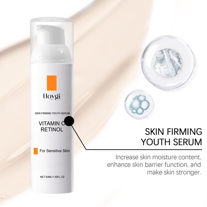 Retinol Vitamin C Serum, And Moisturizing Skin Care Facial Repair Serum_voghion.com