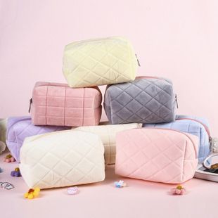 Scatola portapenne creativa in stile coreano con sfumatura, carina, in peluche, ottagono, astuccio per matite, a forma di cuore per ragazze, semplice borsa portaoggetti per studenti_voghion.com