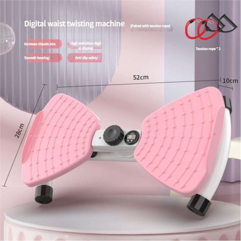 Machine rotative en plastique pour brûler les graisses et danser, ceinture silencieuse, disque de corde, renforcement de la taille_voghion.com