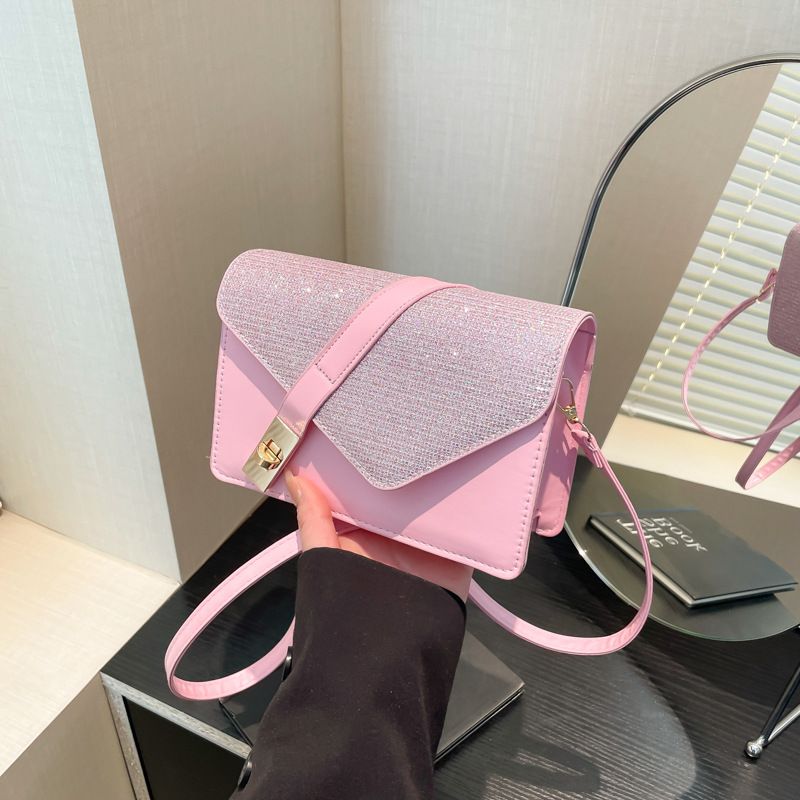 Nuova borsa a tracolla con catena tempestata di diamanti di alta qualità, design alla moda, borsa da sera elegante_voghion.com