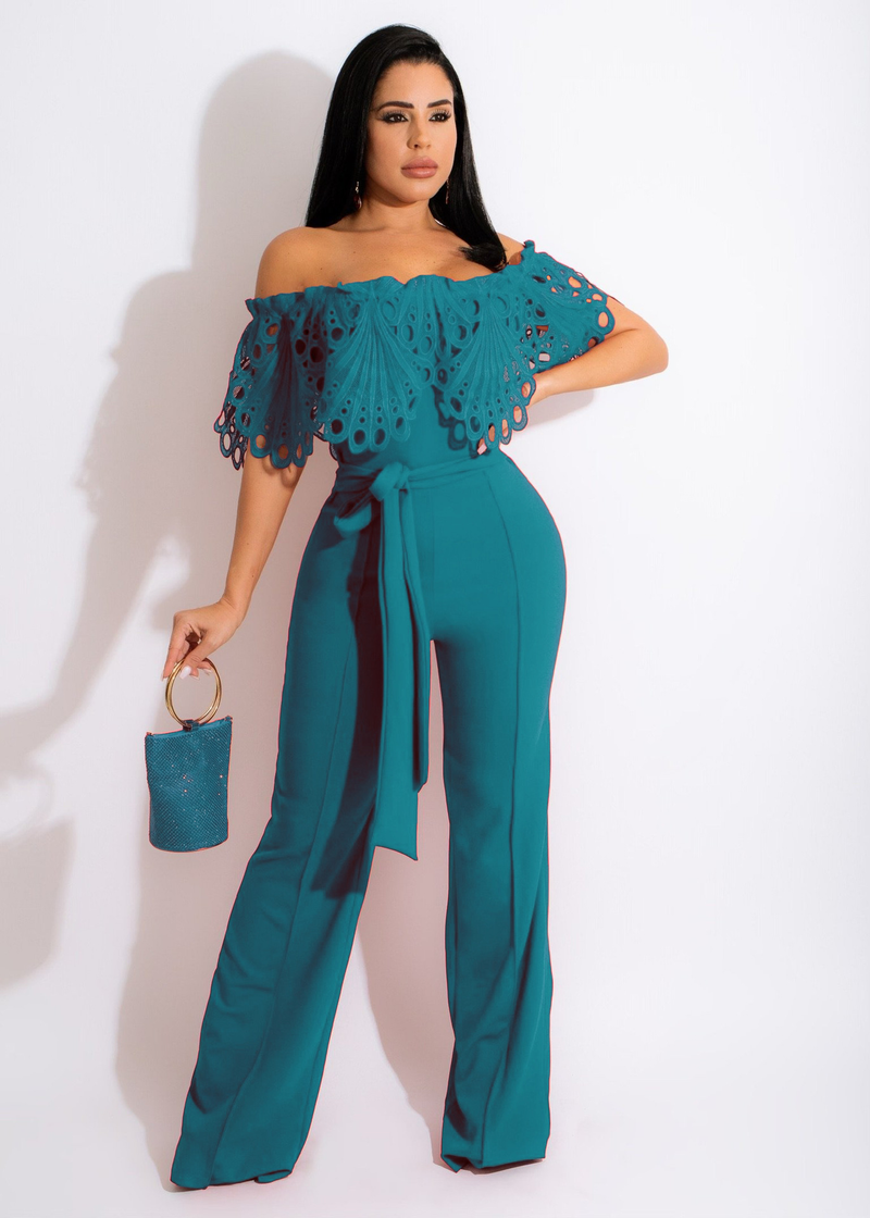 Europeisk och amerikansk sexig fashionabel enfärgad jumpsuit med tubtopp_voghion.com