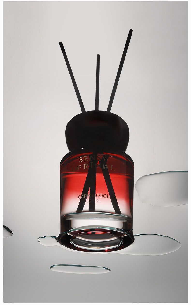 Diffusore di incenso minimalista con bastoncini, aroma di oli essenziali premium per casa e ufficio, fragranza di lunga durata, arredamento moderno_voghion.com