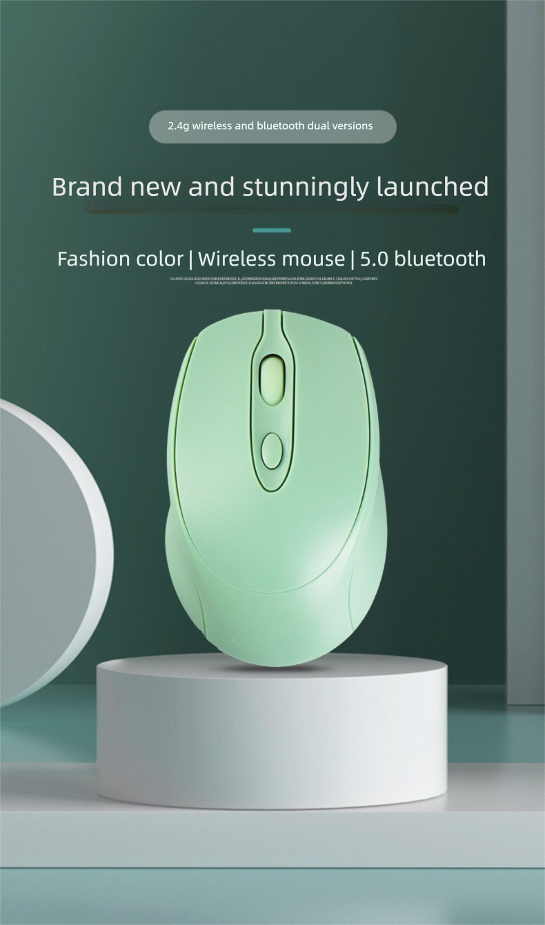 Morandi Color Sris Wirlss Blutooth Mous Silnt Charging Mobil Phon Tablt Laptop Computr Gaming Offic Dual_voghion.com