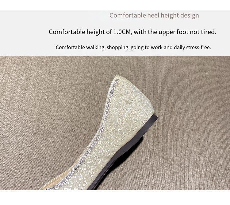 Soirée d'été femmes doux pointu chaussures pour femmes mode plat_voghion.com