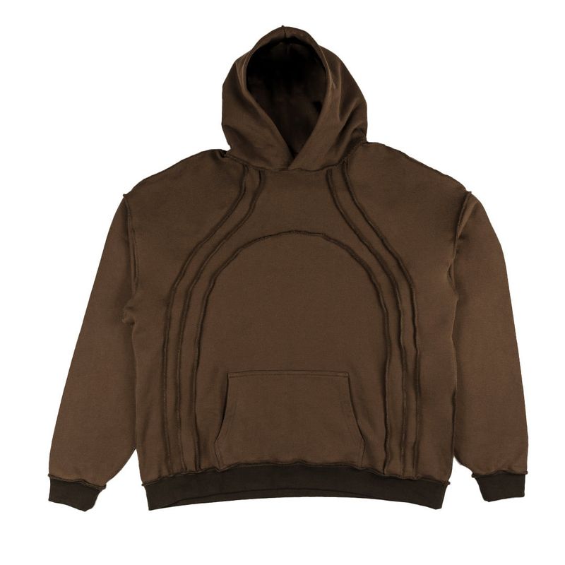 Sudaderas con tecnología de costura inversa personalizada para hombre y mujer, sudaderas y pantalones deportivos casuales de moda urbana._voghion.com