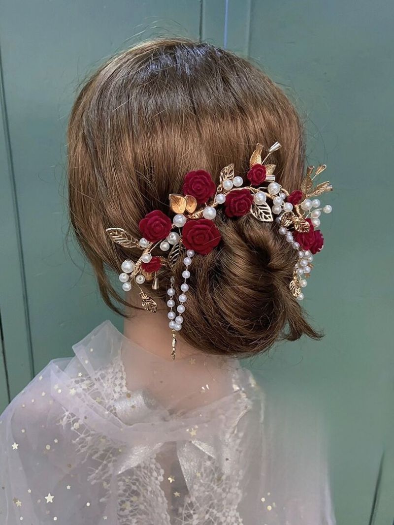 Copricapo da sposa 2025, accessori per capelli per suocera, copricapo da sposa, palcoscenico per bambini in stile antico, super fata_voghion.com