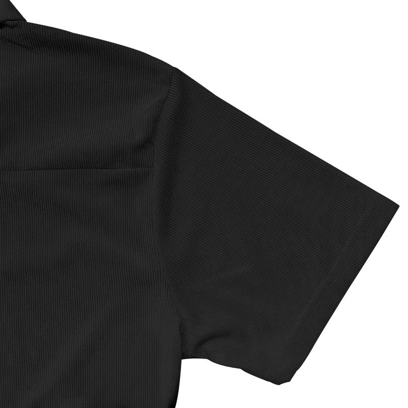 Sommer-Set aus neuem europäischen und amerikanischen Handel für große Herren in Volltonfarbe mit Kragen, kurzen Ärmeln und Hosen-Set mit Reißverschluss, 2-teilig_voghion.com