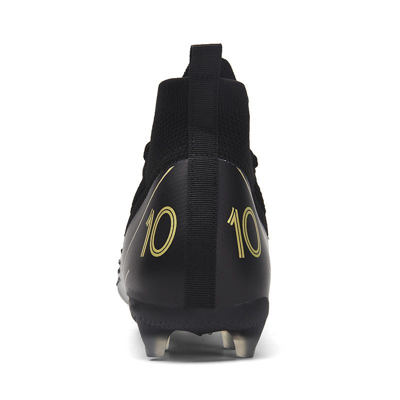 High-Top-Fußballschuhe für Männer und Frauen – Obermaterial aus strapazierfähigem Kunstleder mit rutschfester Gummilaufsohle für Fußballtraining und Spiele im Innen- und Außenbereich_voghion.com
