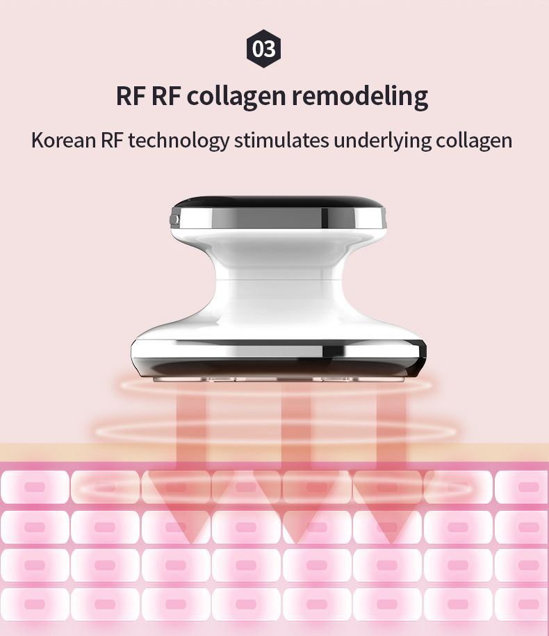 4 in 1 Radiofrequentie Cellulitis Massager EMS Vetverbrander Snoerloos Lichaamsvormend Afslankapparaat voor Buik Taille Arm Been_voghion.com