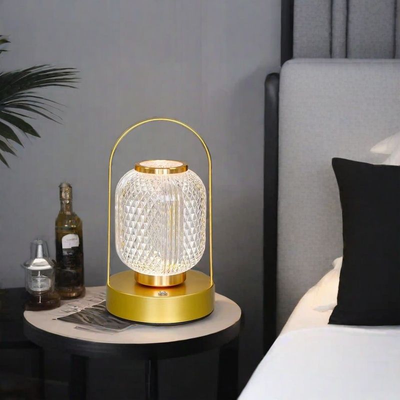 Portable Camping Small Night Light Main Stall Internet Celebrity Bedroom Sleep Home Rechargeable Desk Lamp_voghion.com