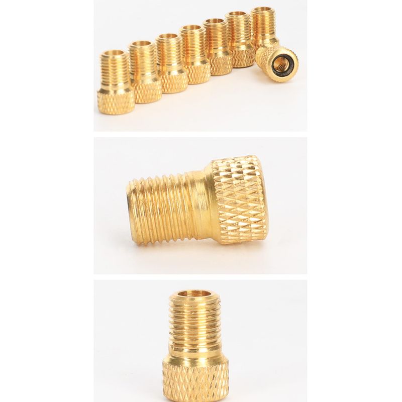 Bicycle to beauty adapter, valve nozzle adapter (pure copper)_voghion.com