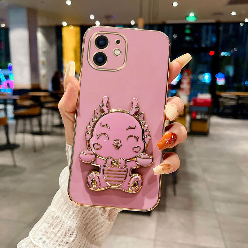 2024-es újévi sárkánytartó tok Samsung S23 S20 FE S24 Plus S21 Note 10 Lite S22 ultra ütésálló bevonattal_voghion.com