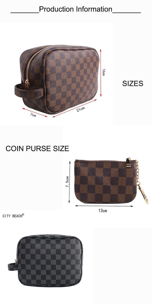 2020 Cosmetic Bag European and American Printed Small Soft Handle Small Square Bag Zipper Stereo Bag Horizontal Square Ordering Cosmetic Bag_voghion.com
