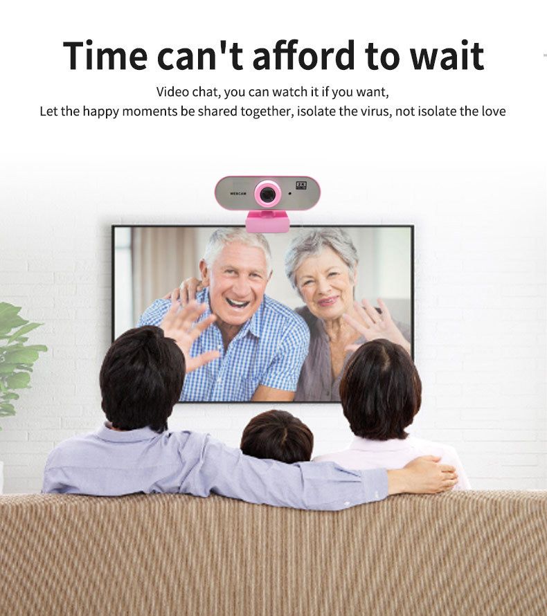 2K 4K HD Webcam With Microphone For Online Classes, Computer Video Calling & Home Use_voghion.com