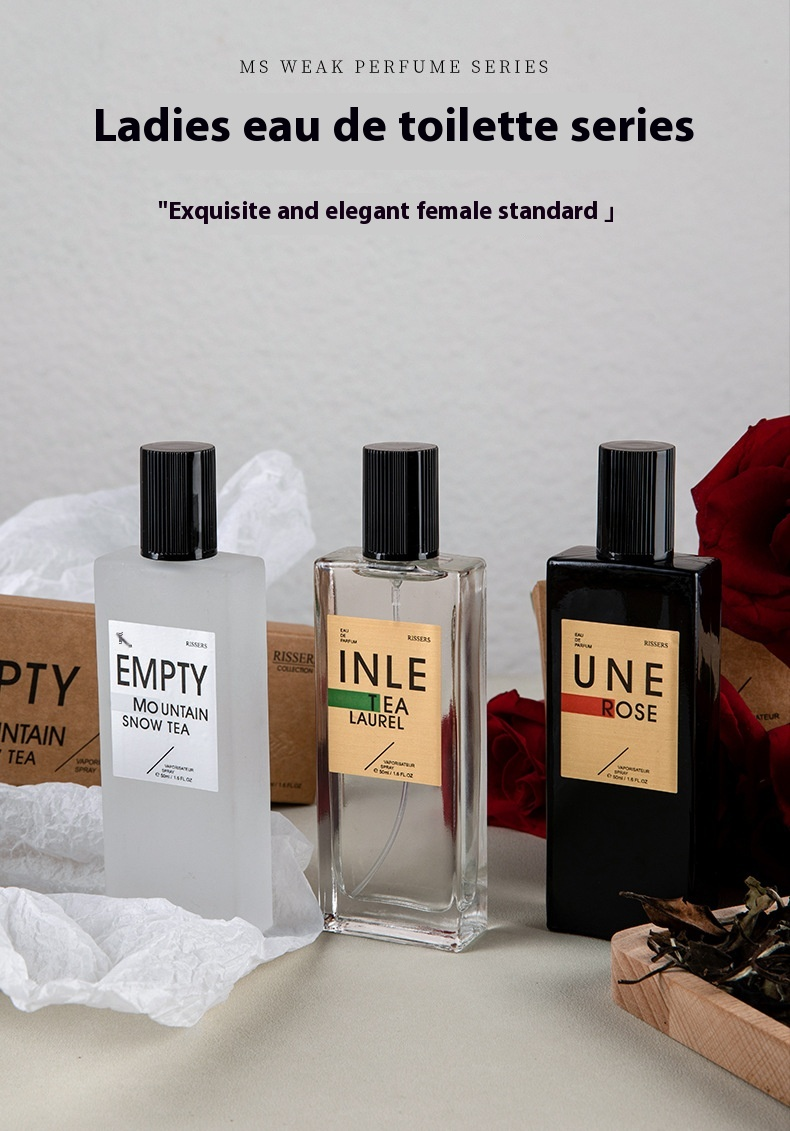 Das neue Parfüm ist ein beliebtes rundes Rosenparfum der Marke RISSERS, ein langanhaltender Blumen- und Fruchtduft für Damen_voghion.com