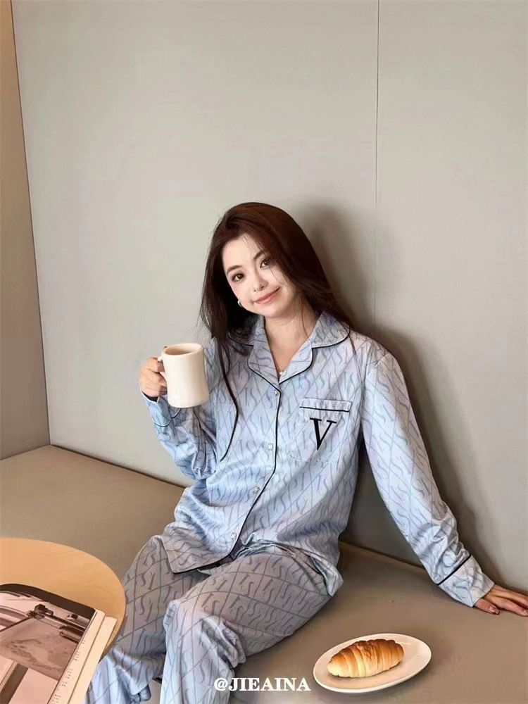 Women's spring and autumn fashion high-end home wear set _voghion.com