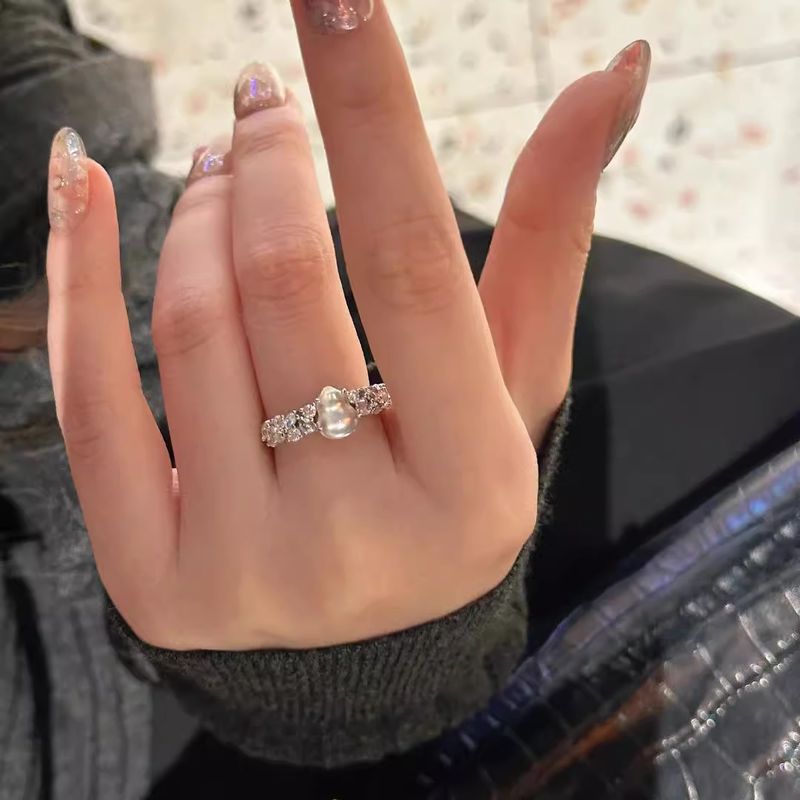 Novo anel de cabaça estilo chinês para mulheres, toque sofisticado, cauda requintada e leve, luxo, elegante e versátil, pequeno e_voghion.com