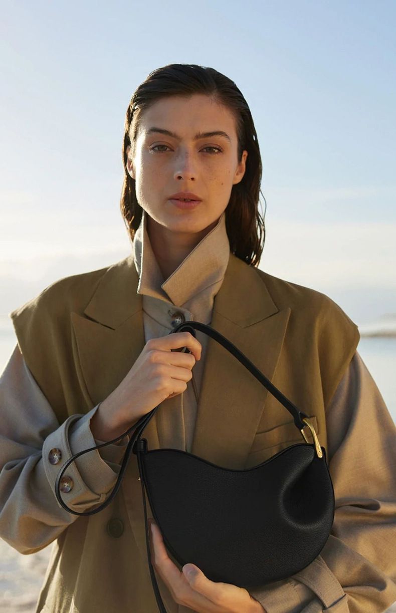 Borsa a tracolla singola Borsa a pisello Vera pelle da donna Nuova borsa a tracolla singola Borsa a tracolla in pelle di mucca Borsa da donna alla moda_voghion.com