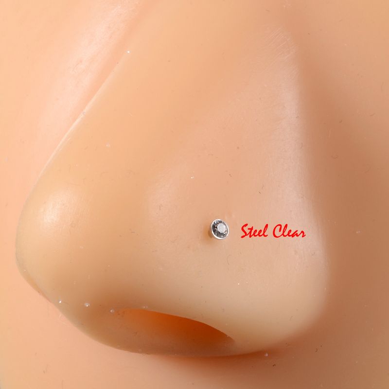 1PC Disposable Safe Sterile Piercing Unit For Nose Studs Flower Style Piercing Gun Piercer Tool Machine Body Piercing Jewelry_voghion.com