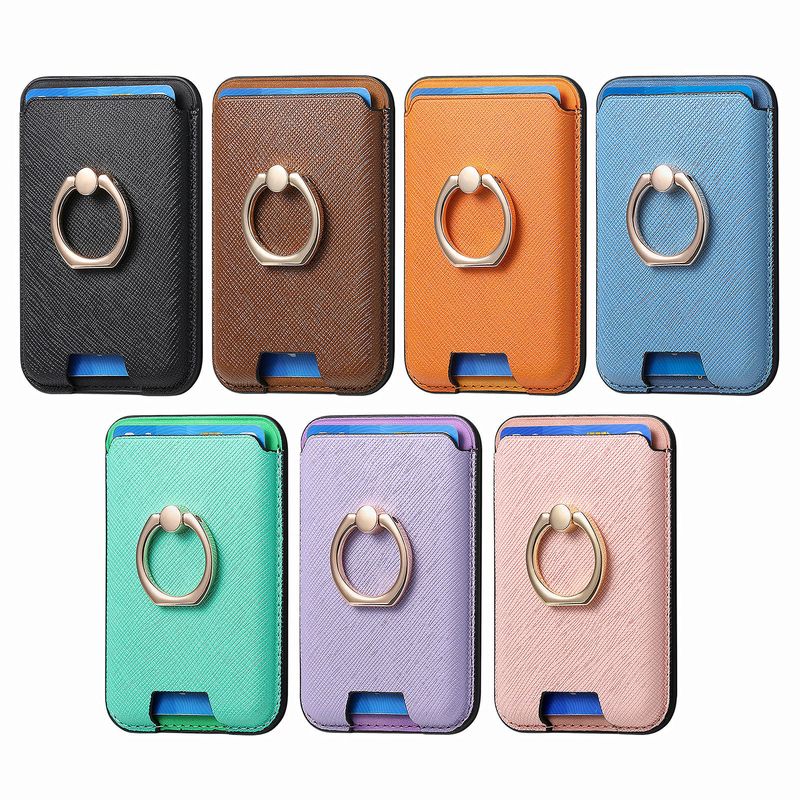 Custodia rigida TechGlobe compatibile con iPhone 17, colore solido, con adesivo posteriore, forte supporto magnetico N52, all'ingrosso_voghion.com