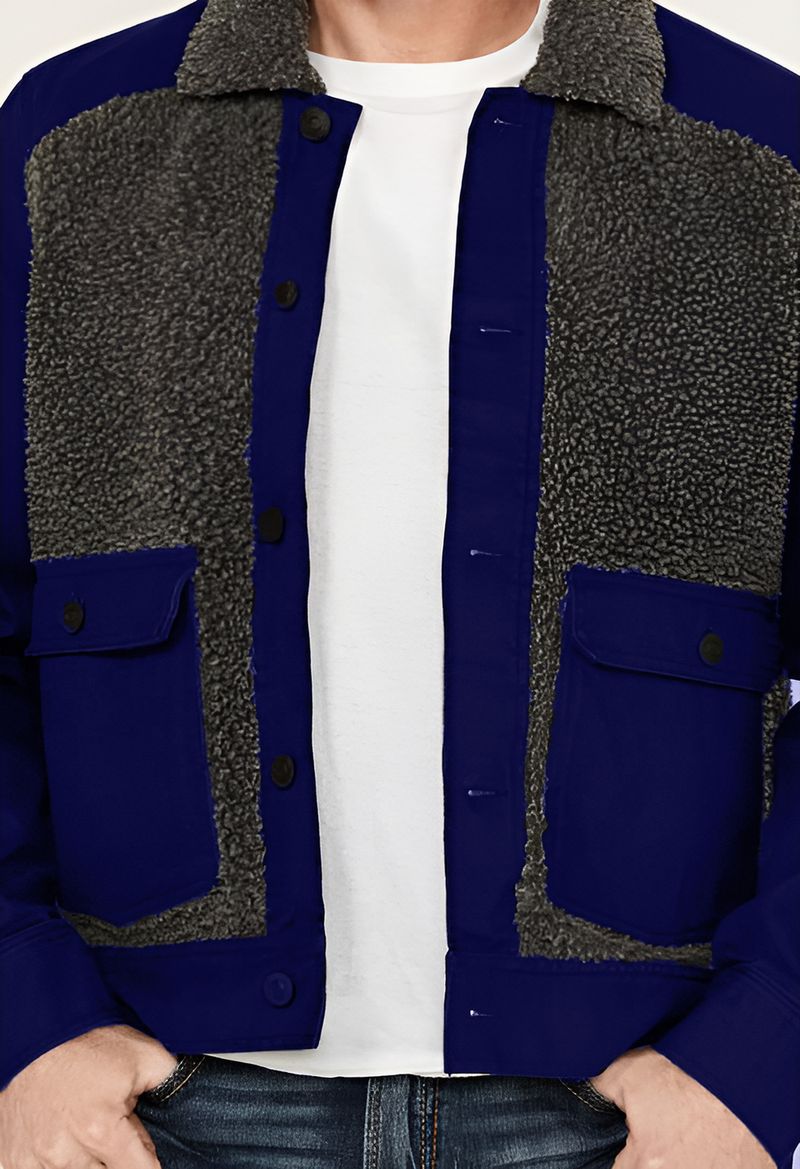 2024 Autumn Winter New And American Cross-Border Lamb Patchwork Wool Coat Men's European Version Jacket_voghion.com