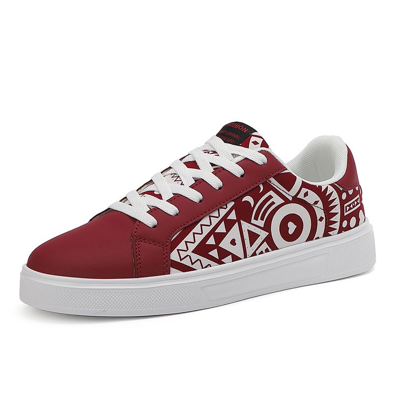 Tendenza estiva Graffiti Studenti Moda Traspirante Trendy Coppia Uomo E Donna Tela, Versatile Casual Board_voghion.com