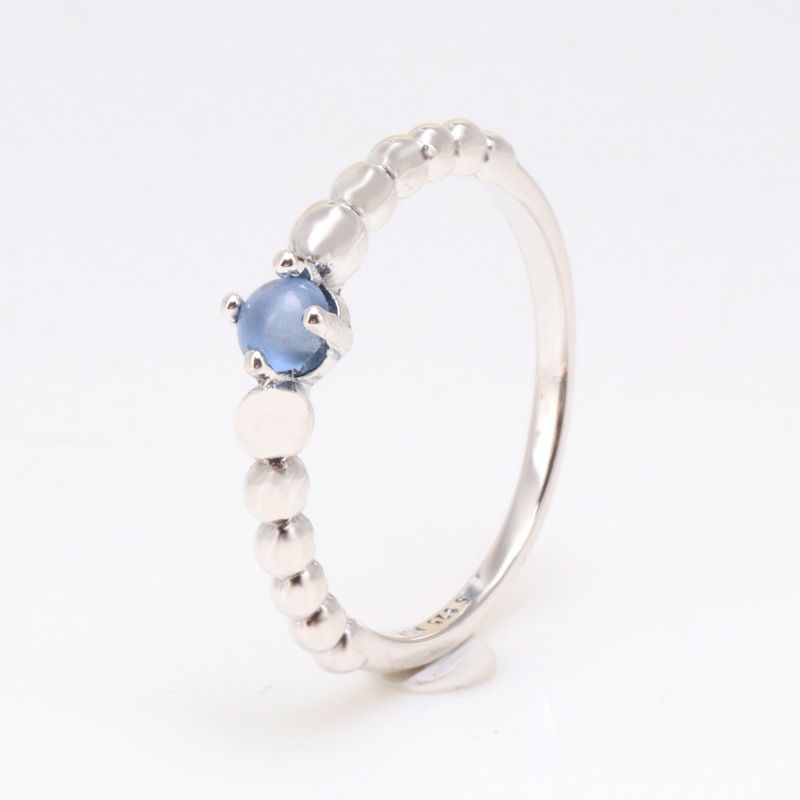 Anello da donna in rame bianco di dicembre, creativo, con zirconi intarsiati, anello di compleanno impilabile da donna_voghion.com