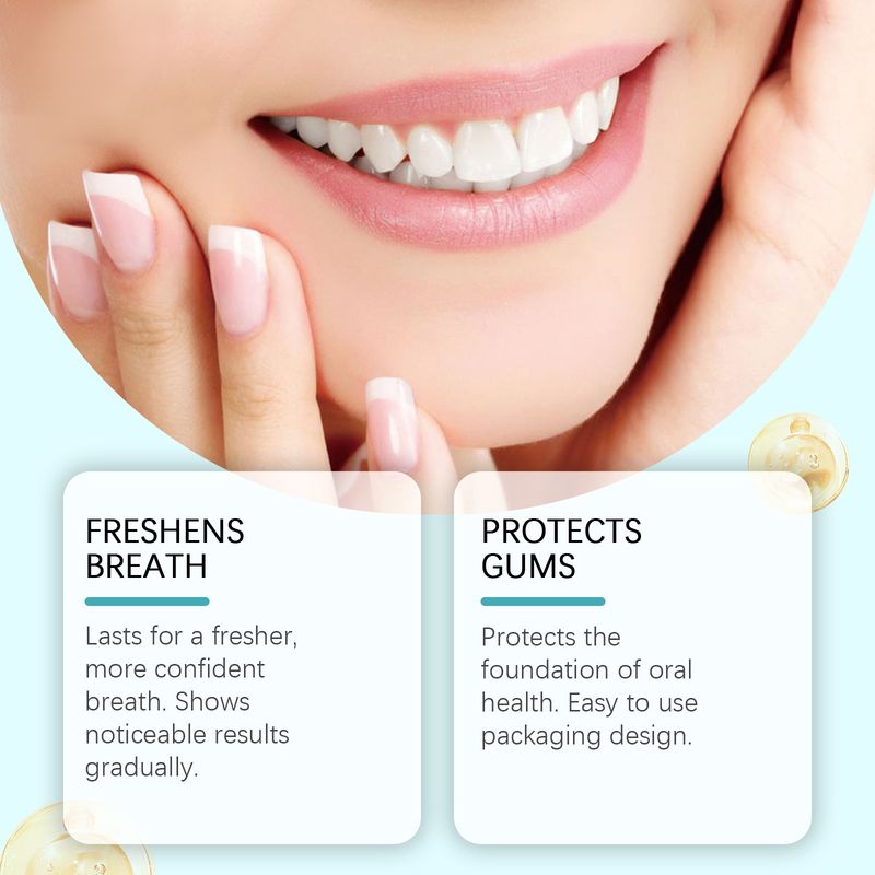 Oralhoe Zahnpasta für frischen Atem und Zahnfleisch, sanfte Reinigung, gelbe Zähne, Zahnstein, tägliche Mundpflege_voghion.com