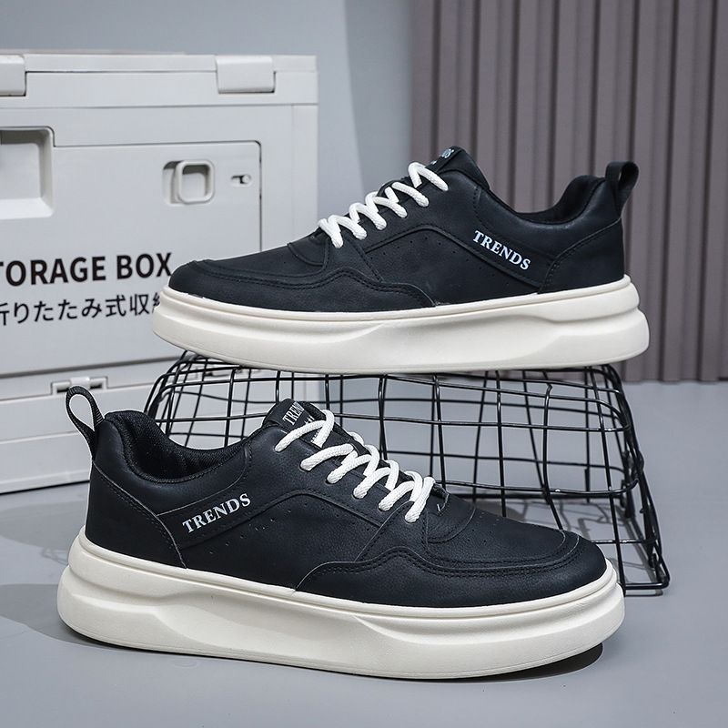 Autunno 2025 Nuove Scarpe Sportive Traspiranti Comode alla Moda da Uomo Bianche Basse alla Moda_voghion.com