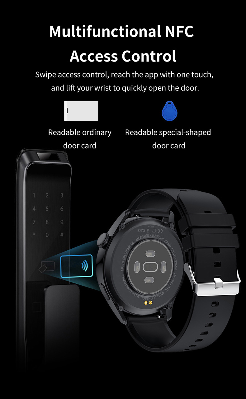 Smart Watch - Chiamate Bluetooth, Fitness Tracker, Monitoraggio della frequenza cardiaca e dell'ossigeno nel sangue, Impermeabile per uomini e donne_voghion.com