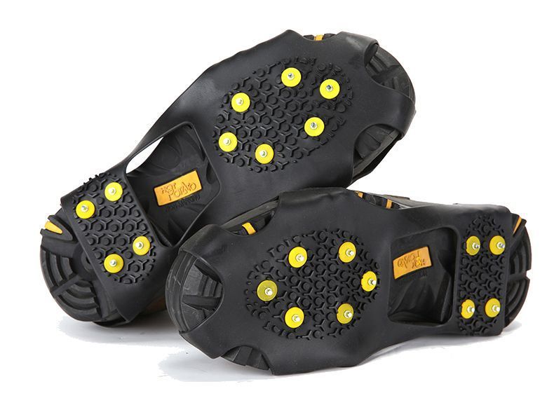 Sports & Entertainment crampons shoe covers 10 nail crampons snow claws snow ice surface snow claws shoe covers shoe chain snow village supplies_voghion.com