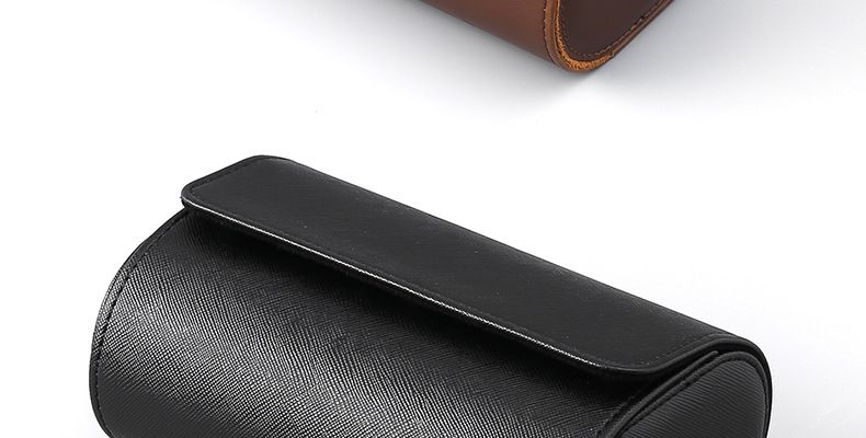 Watch Storage Box Portable Watch Box PU Three Position Watch Box Dustproof And Drop Proof Mechanical Watch Box Travel Watch Bag_voghion.com