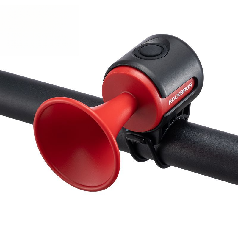 Klaxon de vélo universel Rock Brothers pour vélos électriques de route et de montagne, sonnette d'avertissement pour vélos d'enfants_voghion.com