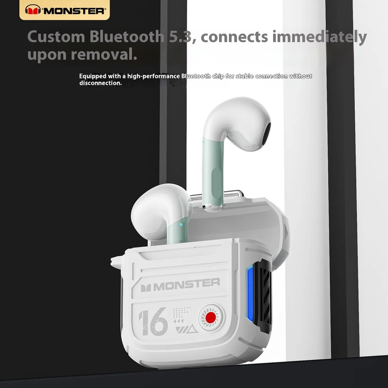 Magic SXKT16 True Wireless Stereo (TWS) Bluetooth Earbuds - Hi-Fi Sound With ANC Noise Cancellation, Gaming Mode & Sports Design_voghion.com
