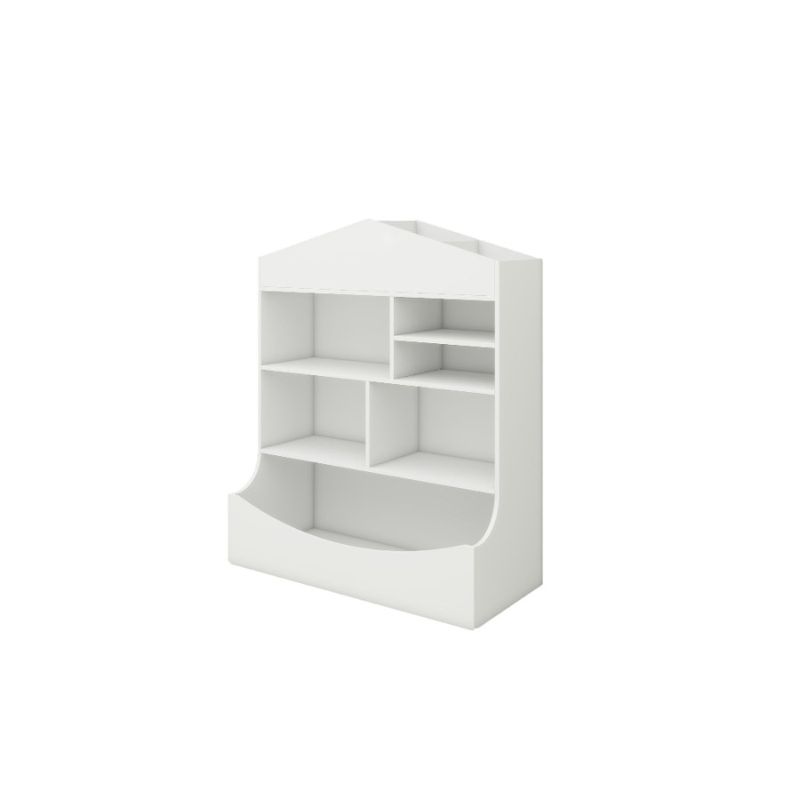 W Rack 7 X Display Storage 31.50 MultiFunctional X39.37 14.37 Organizer White H Bookcase Shelf D_voghion.com