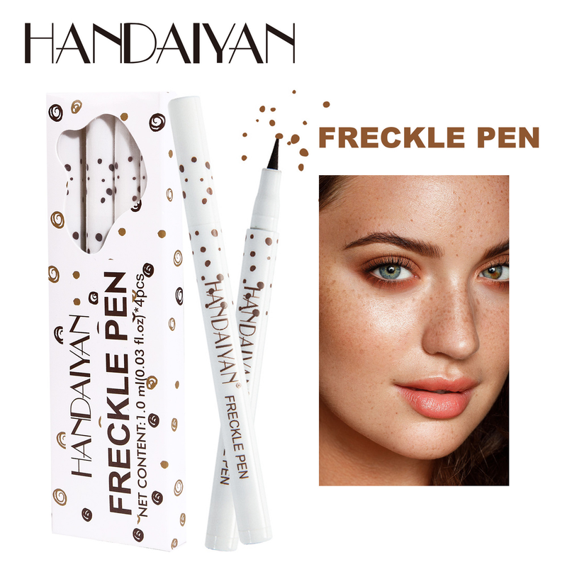 Handaiyan Set di simulazione naturale Display Penna per lentiggini per trucco viso impermeabile facile da colorare_voghion.com