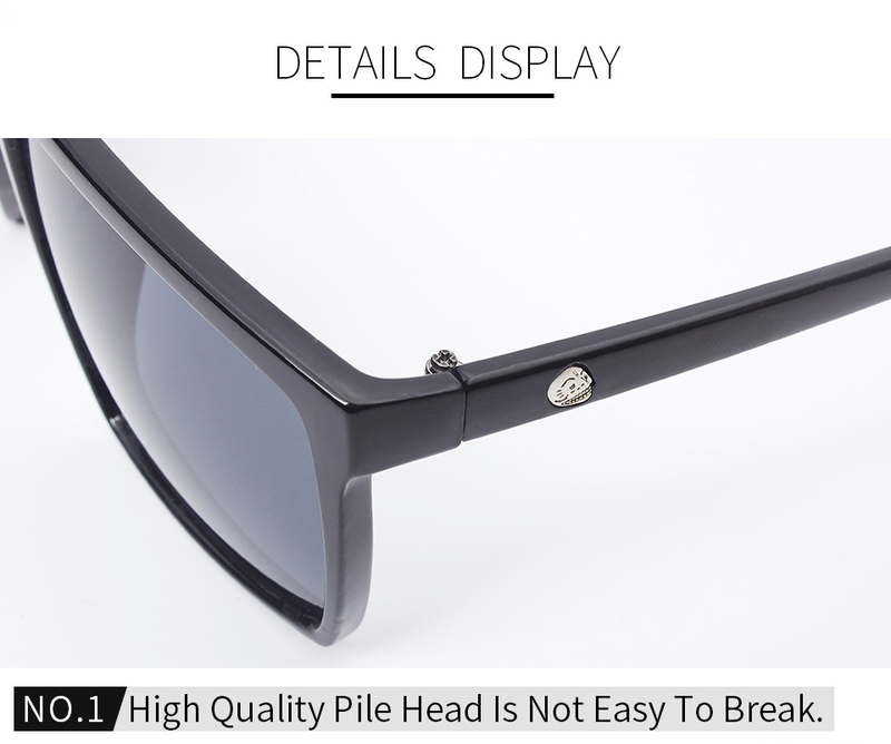 2021 nueva moda de alta calidad marco cuadrado marco grande Retro calavera cabeza Color película gafas de sol para hombres y mujeres_voghion.com