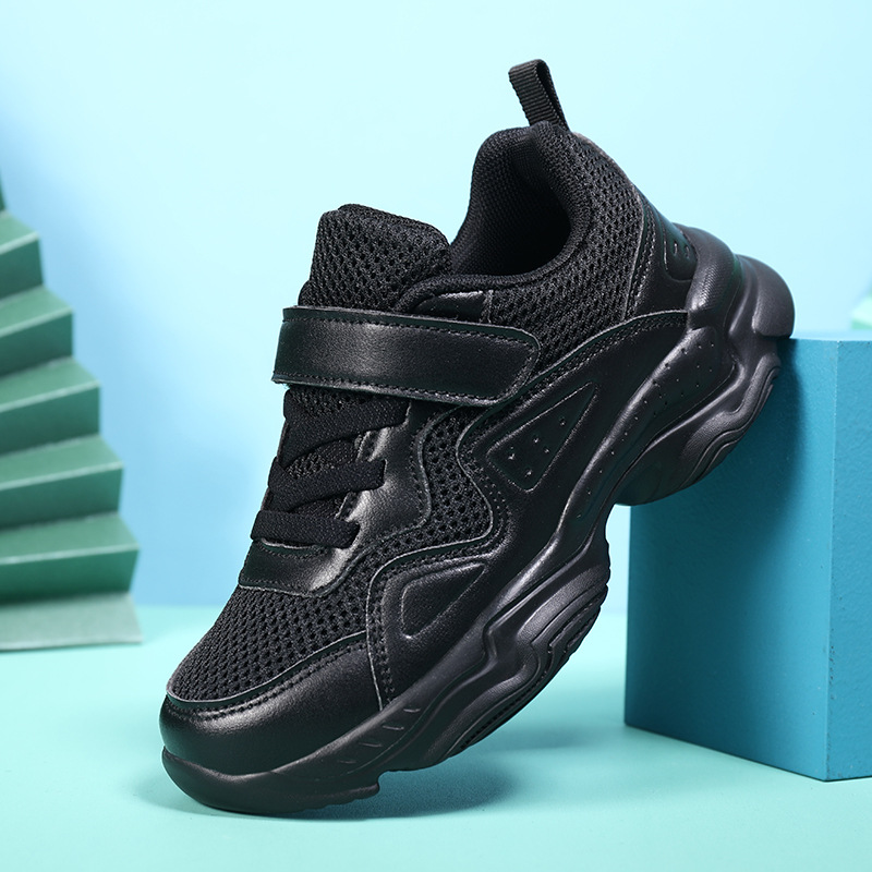 Boys, Mesh Faced Girls, Sports Shoes, Little Autumn Kindergarten Performance, Big Children's White Shoes_voghion.com