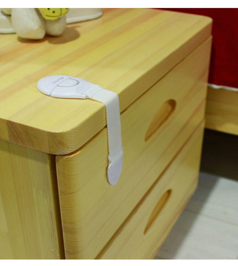 5/10 stuks / kinderbeveiliging kunststof slot met babybeveiliging lade deur kast kast toilet_voghion.com