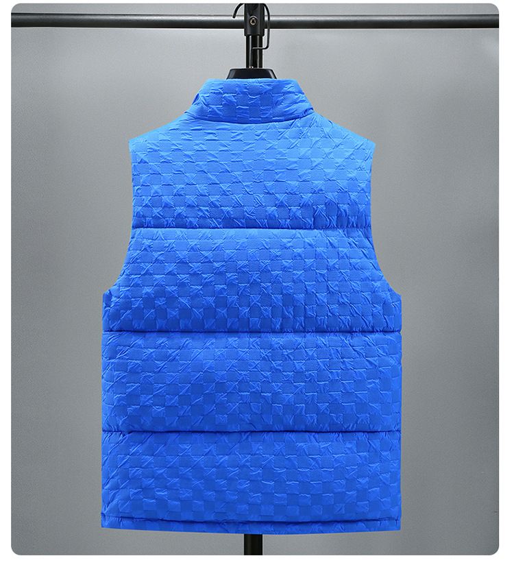 Teenage Clothing ühevärviline puuvillane vest meeste vabaaja paks soe vest suures suuruses jope _voghion.com