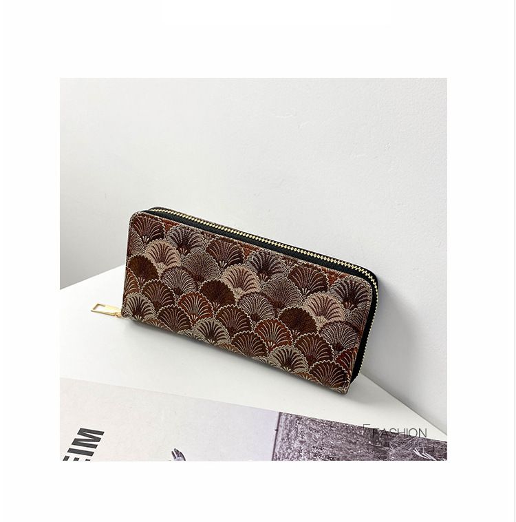 Women’s Bags Women's Long Wallet Large Capacity Clutch New Zipper Clutch Wallet Card Holder_voghion.com